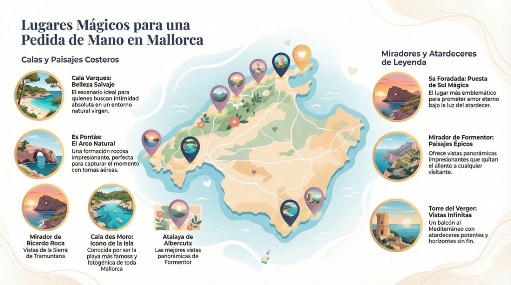 The best places in Mallorca to propose to your partner